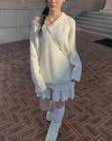 Menma Cozy Long Loose Fit Knit