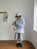 Gochen Carpenter Denim Bermuda Pants