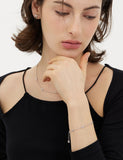 Nova Silver (W) Pave Station Bracelet
