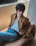 Kyle Suede Crop Jacket