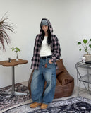 Cove Hooded Check Shirt