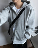Two-way base hood zip-up