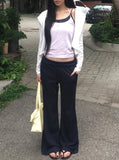 Doi Folding Bootcut Banding Sweatpants