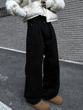 Winter Pintuck Cotton Pants