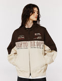 Vintage Cotton Twill Biker Jacket