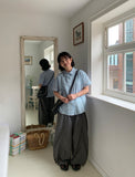 Monters Banding Balloon Wide Nylon Pants