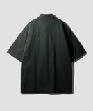 Field Dyeing Loose Fit Short Sleeve Shirt