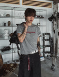Liloy Crop Print Short Sleeve T-Shirt