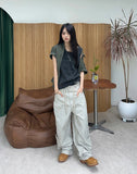 Rudil Crop-Dyed Short Sleeve Shirt
