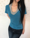 Miton Halter Short Sleeve T-shirt
