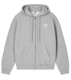 G SYMBOL Embroidered Hood Zip-Up