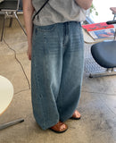 Ruami Cut Balloon Wide Denim Pants