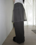 Ekin Sheer Layered Skirt Pants