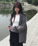 Built overfit check shirt