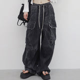 (Unisex) Luzia Washing String Cargo Pants