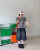 [Unisex] Ilpou Washing Denim Bermuda Pants