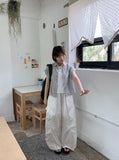 Itb Nylon Cargo Balloon Wide Pants