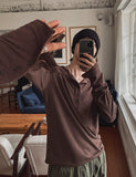 Keritz Over Henley Neck Long Sleeve