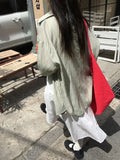 [BAONHAUS] Karene See-through Over Gauze Shirt