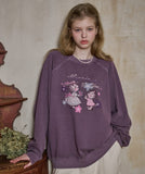 Happy Tommy Raglan Pigment Sweatshirt