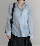 Yunseul Flare Belt Strap Shirt