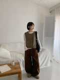 [unisex] Rurini wide cotton pants