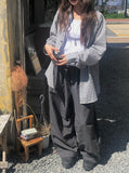 Hote Patch String Cut Wide Pants