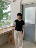 Neoki Color Stripe Wide Cotton Pants