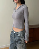 Beco Snap Slim Brushed Hoodie