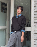 Lovent Basic V-neck Knit