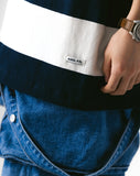 [AG] Broad Stripe Half Tee