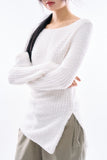 Aquila hairy button T-shirt