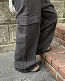 Attle Overall Cotton Wide Pants