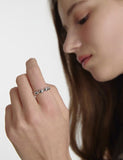 Ice Cushion Silver (W) Ring L