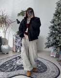 Deep Knit Mixed MA-1