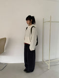 Hibamp Wide Cargo Banding Pants