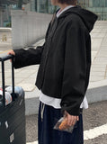 [BAONHAUS] Hellburk Vintage Washing Cotton Hood Jacket