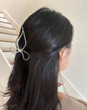 Cerise Pearl Hairpin