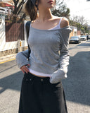 Mako Color Matching Layered Long Sleeve