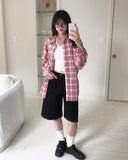 Century Over Fit Check Shirt