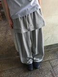 Jehin Wide Banding Skirt Pants