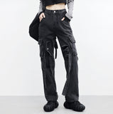 Tratt Cargo Denim Pants