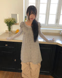 Moel Check Layered Mini One Piece