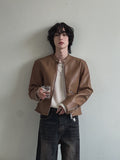 Mad two way leather jacket