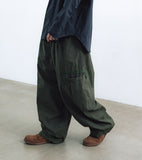 Strap Cargo Balloon Pants