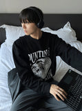 Punting Lettering Long Sleeve Tee