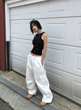 [with cup] EYELET ★ SLEEVELESS