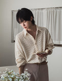 Ezri Crochet Long Sleeve Shirt