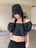 Wako Summer Straw Bucket Hat