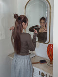 Basic Toppinut Square Long-Sleeved